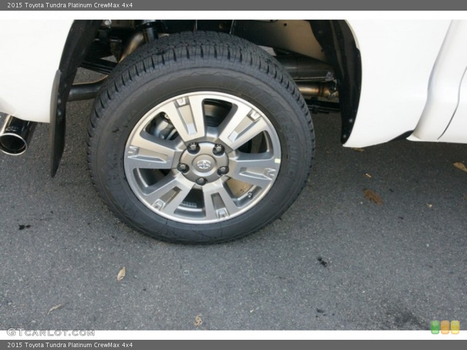 2015 Toyota Tundra Platinum CrewMax 4x4 Wheel and Tire Photo #98843260