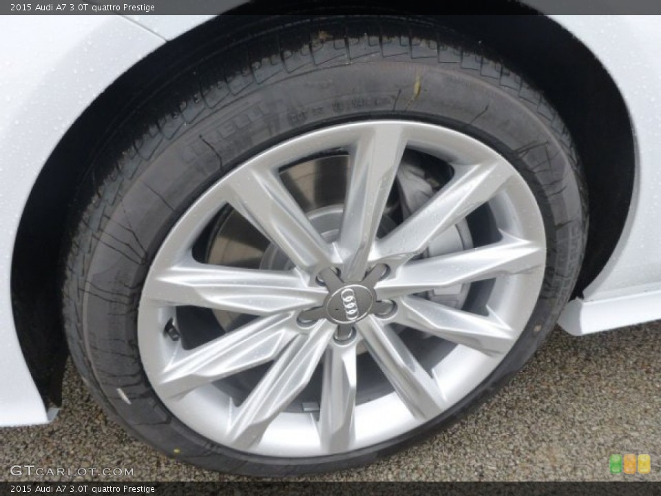 2015 Audi A7 3.0T quattro Prestige Wheel and Tire Photo #98863145