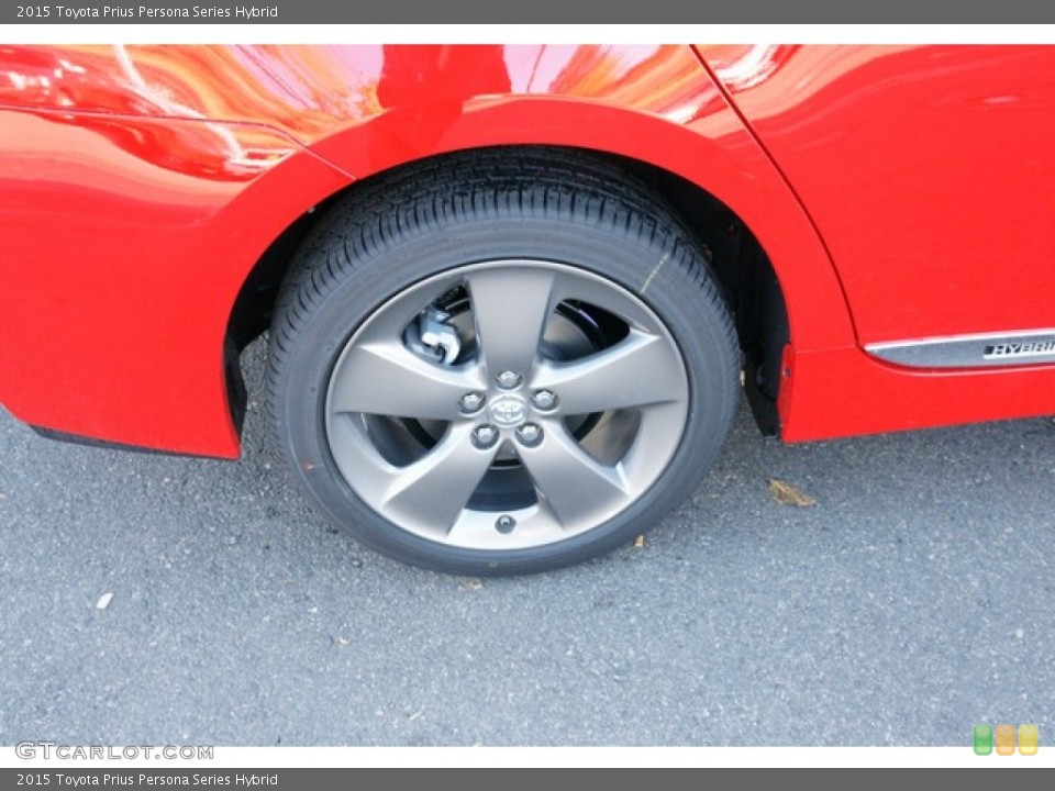 2015 Toyota Prius Persona Series Hybrid Wheel and Tire Photo #98864465