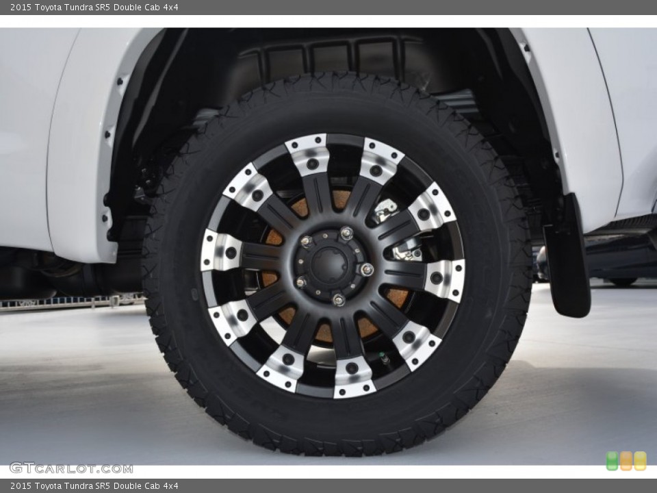 2015 Toyota Tundra SR5 Double Cab 4x4 Wheel and Tire Photo #98864813