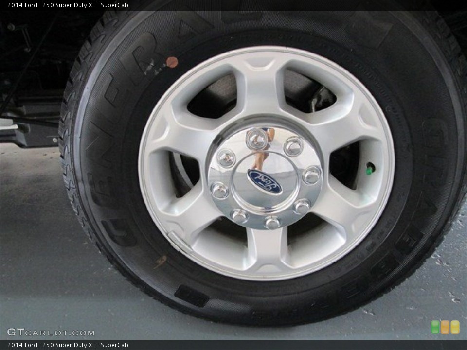 2014 Ford F250 Super Duty XLT SuperCab Wheel and Tire Photo #98871215
