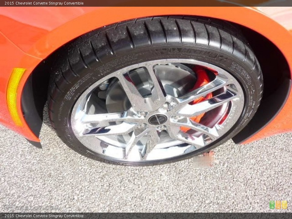 2015 Chevrolet Corvette Stingray Convertible Wheel and Tire Photo #98876282