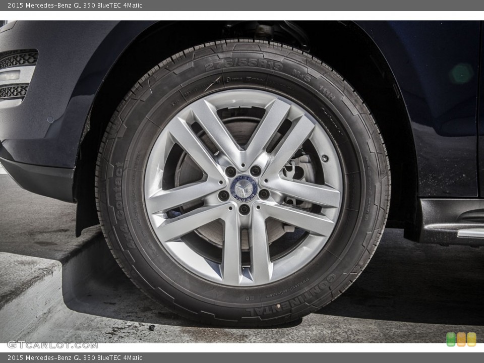 2015 Mercedes-Benz GL 350 BlueTEC 4Matic Wheel and Tire Photo #98880656