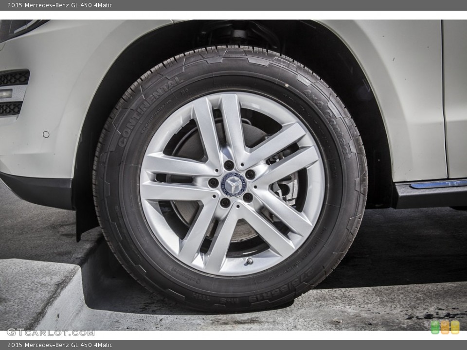 2015 Mercedes-Benz GL 450 4Matic Wheel and Tire Photo #98880983