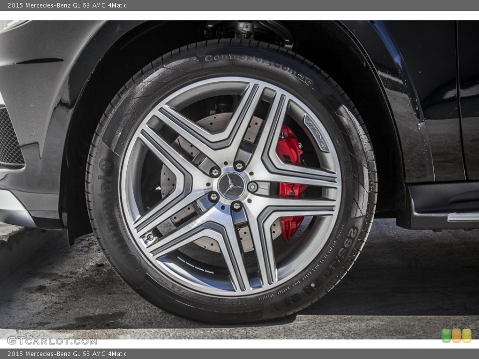 2015 Mercedes-Benz GL 63 AMG 4Matic Wheel and Tire Photo #98881313