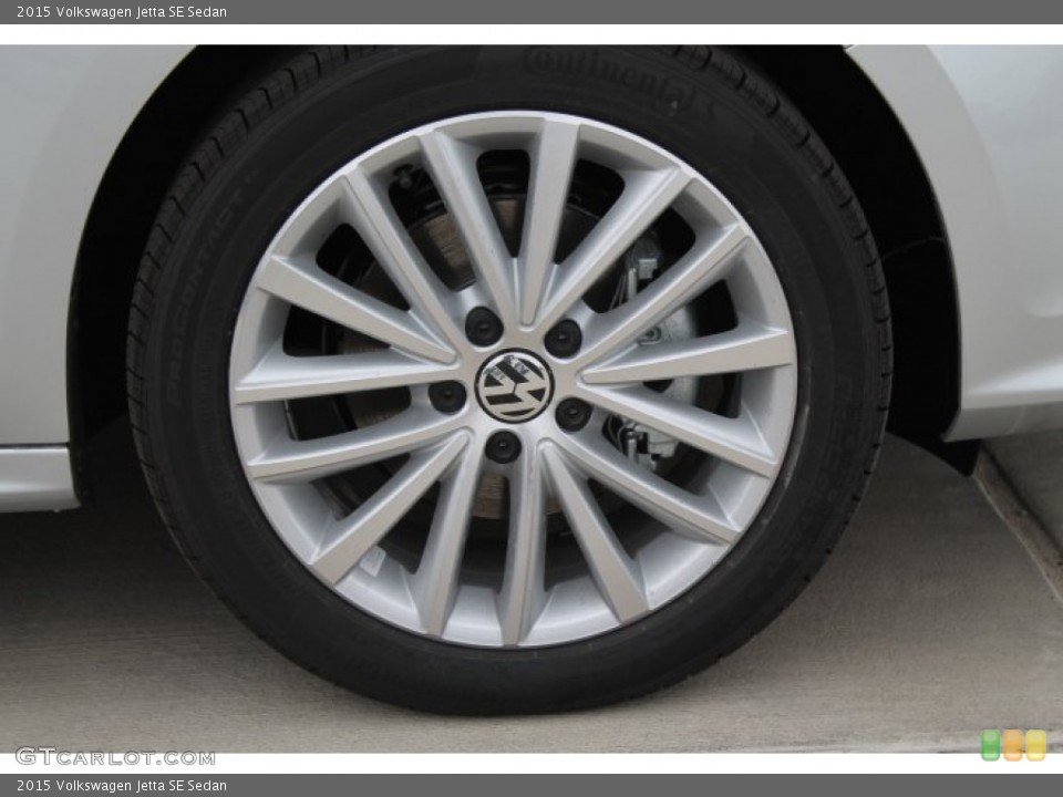 2015 Volkswagen Jetta SE Sedan Wheel and Tire Photo #98885894