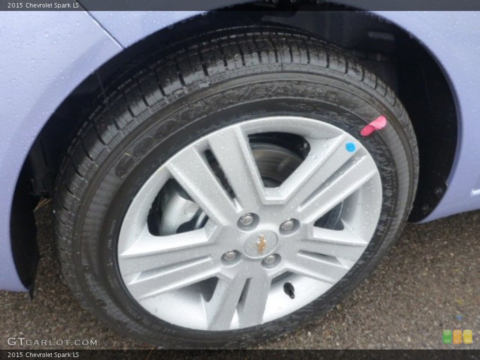 2015 Chevrolet Spark LS Wheel and Tire Photo #98890547