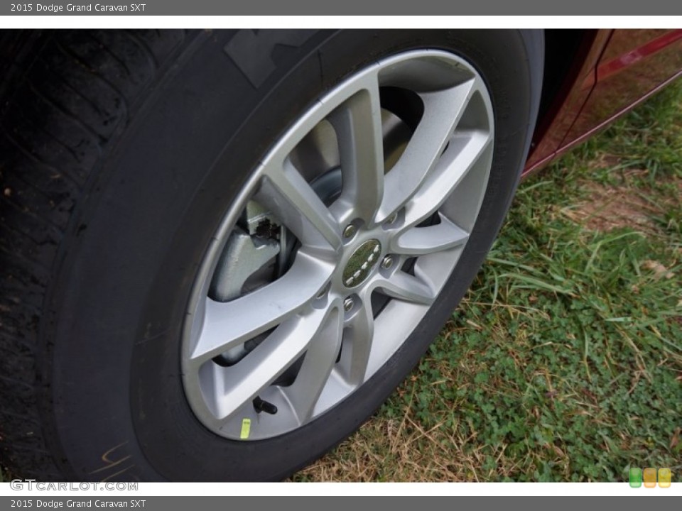 2015 Dodge Grand Caravan SXT Wheel and Tire Photo #98898211