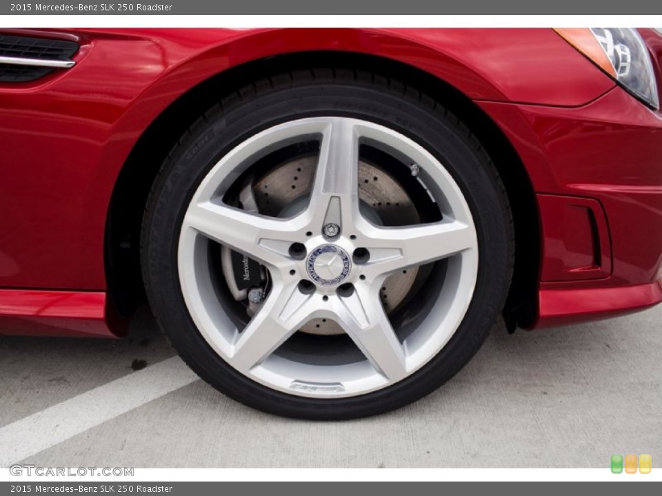 2015 Mercedes-Benz SLK 250 Roadster Wheel and Tire Photo #98901961