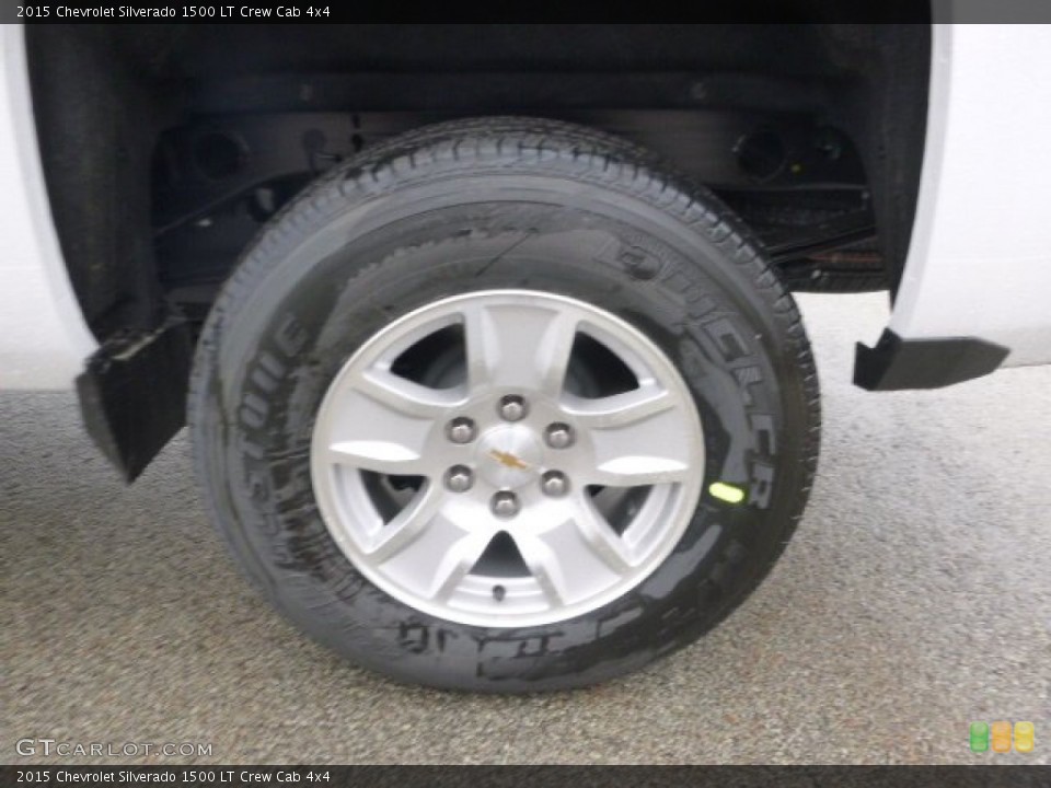2015 Chevrolet Silverado 1500 LT Crew Cab 4x4 Wheel and Tire Photo #98903758