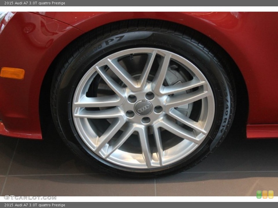 2015 Audi A7 3.0T quattro Prestige Wheel and Tire Photo #98910088