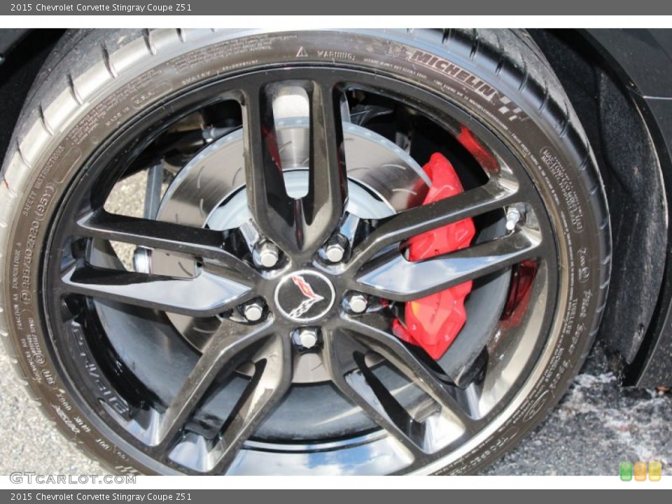 2015 Chevrolet Corvette Stingray Coupe Z51 Wheel and Tire Photo #98911084