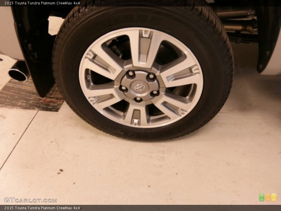2015 Toyota Tundra Platinum CrewMax 4x4 Wheel and Tire Photo #98911970