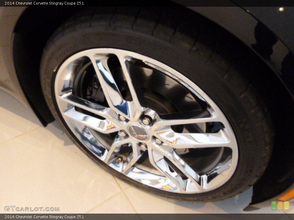 2014 Chevrolet Corvette Stingray Coupe Z51 Wheel and Tire Photo #98917825