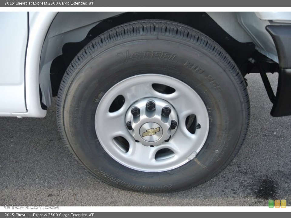 2015 Chevrolet Express Wheels and Tires