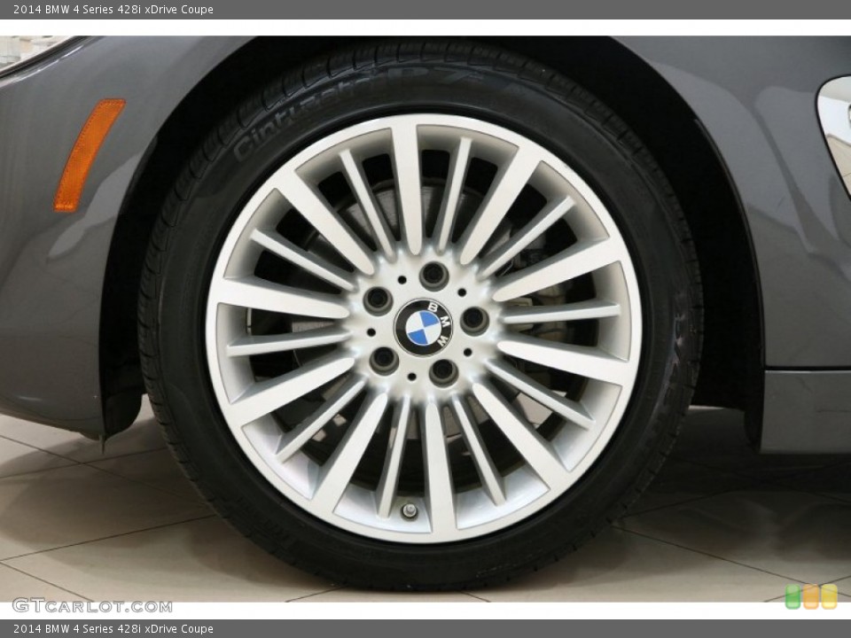 2014 BMW 4 Series 428i xDrive Coupe Wheel and Tire Photo #98929774