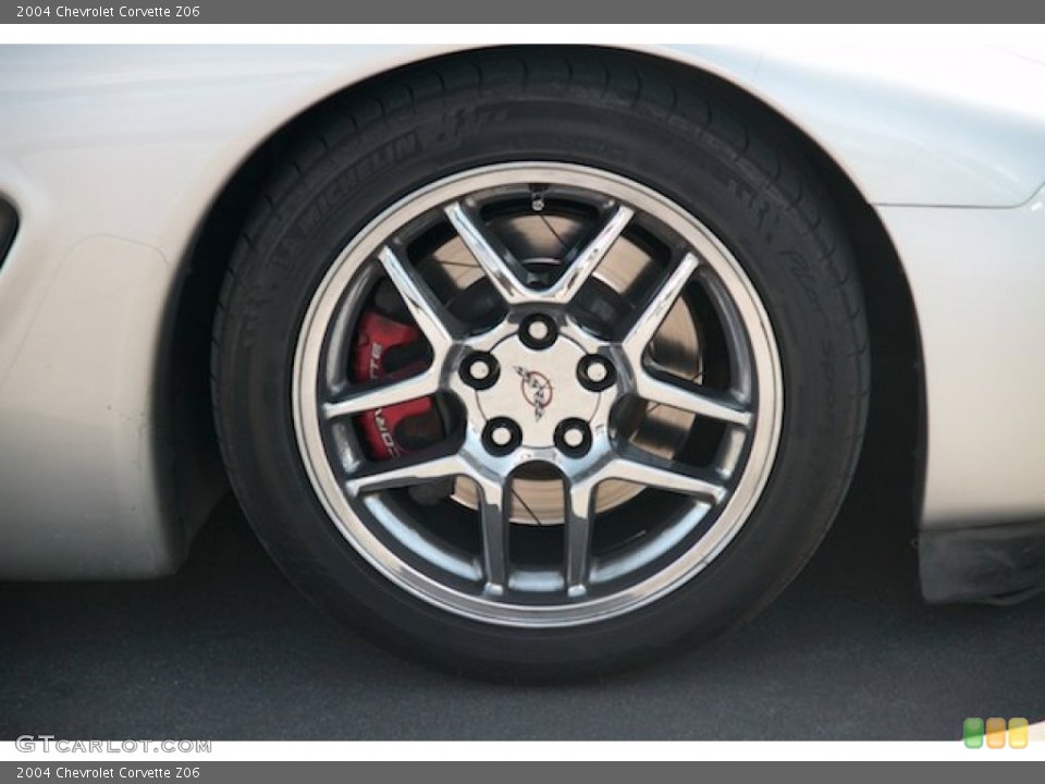 2004 Chevrolet Corvette Z06 Wheel and Tire Photo #98934100