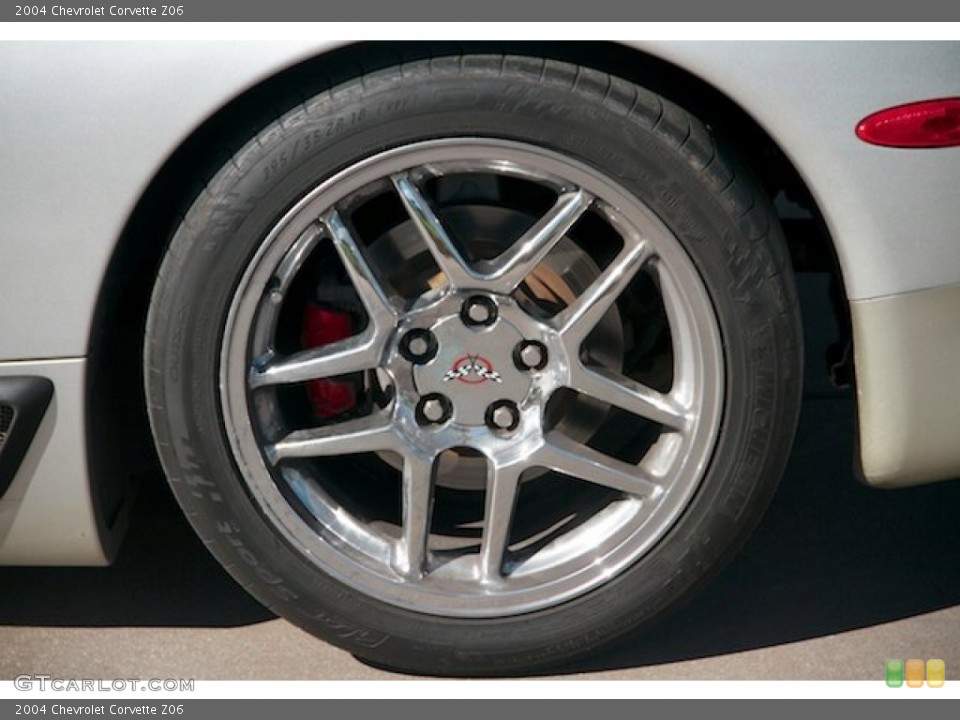 2004 Chevrolet Corvette Z06 Wheel and Tire Photo #98934136