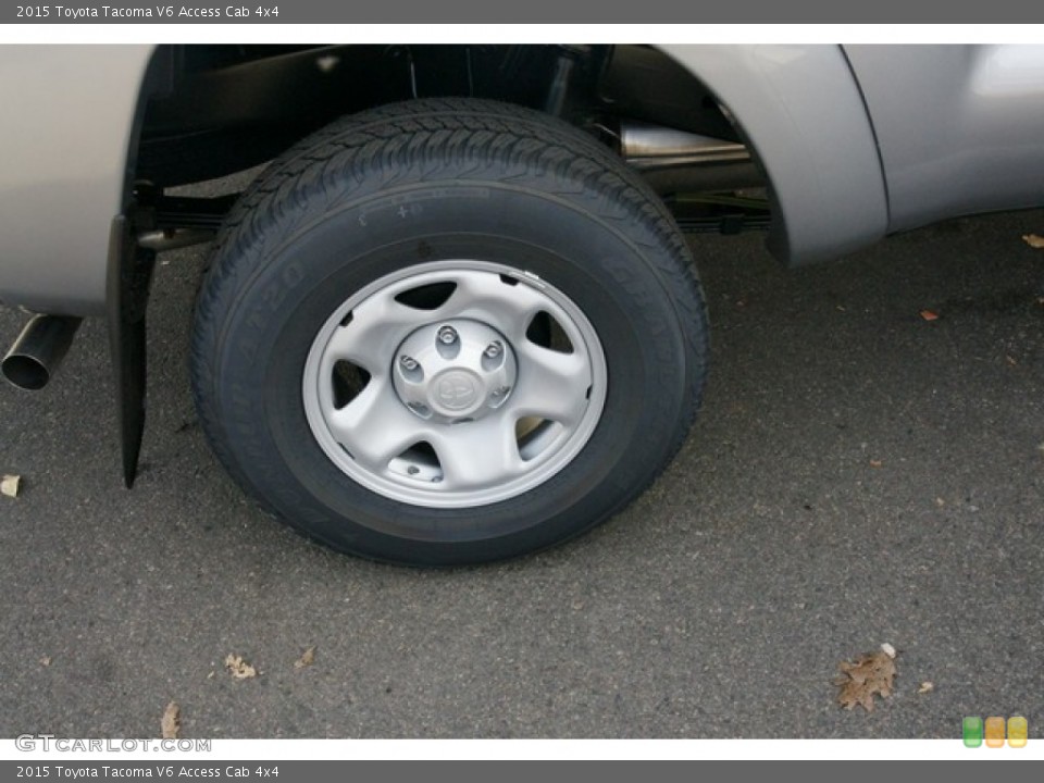 2015 Toyota Tacoma V6 Access Cab 4x4 Wheel and Tire Photo #98938081