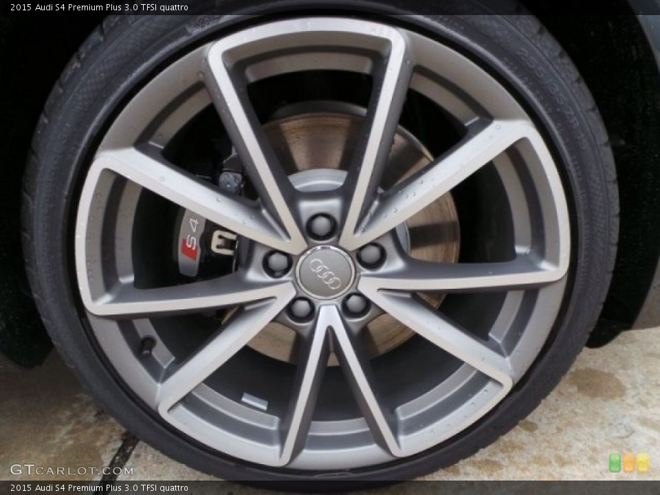 2015 Audi S4 Premium Plus 3.0 TFSI quattro Wheel and Tire Photo #98942236