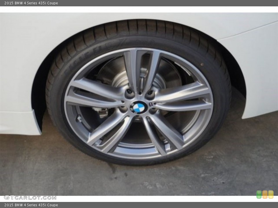 2015 BMW 4 Series 435i Coupe Wheel and Tire Photo #98955175