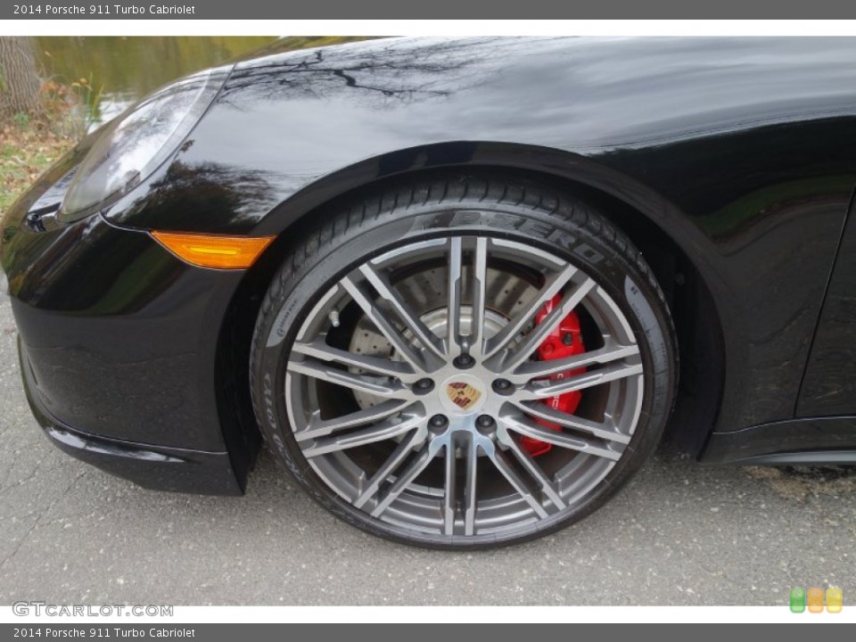 2014 Porsche 911 Turbo Cabriolet Wheel and Tire Photo #98955760