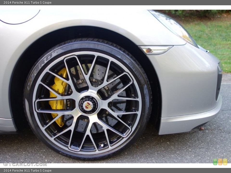 2014 Porsche 911 Turbo S Coupe Wheel and Tire Photo #98956318