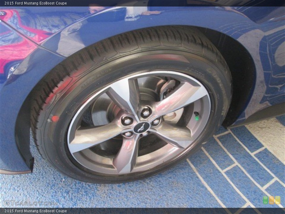2015 Ford Mustang EcoBoost Coupe Wheel and Tire Photo #98987745