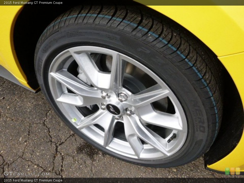 2015 Ford Mustang GT Premium Coupe Wheel and Tire Photo #98990469
