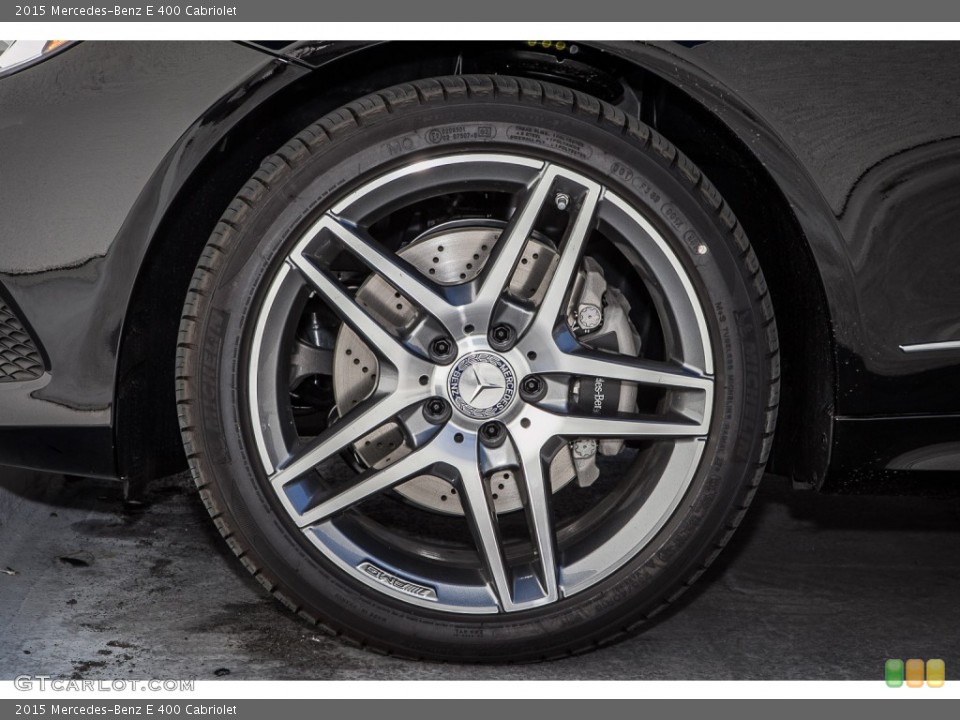2015 Mercedes-Benz E 400 Cabriolet Wheel and Tire Photo #98997207