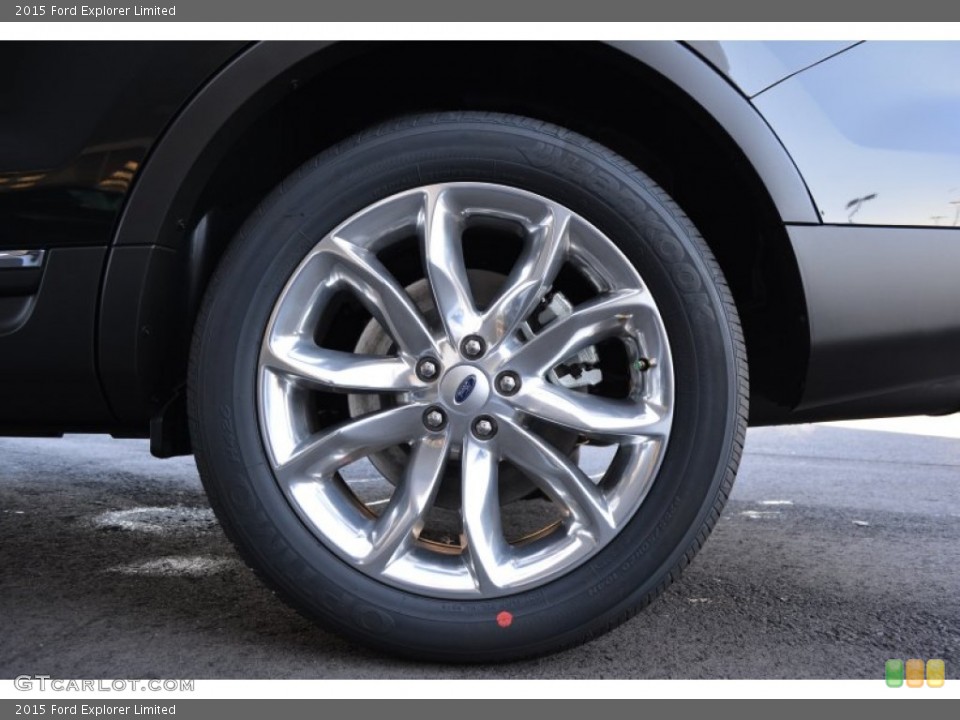 2015 Ford Explorer Limited Wheel and Tire Photo #99013005