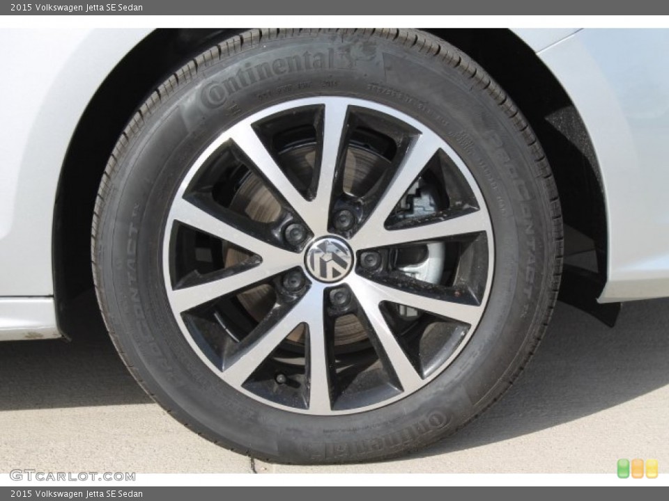 2015 Volkswagen Jetta SE Sedan Wheel and Tire Photo #99032937