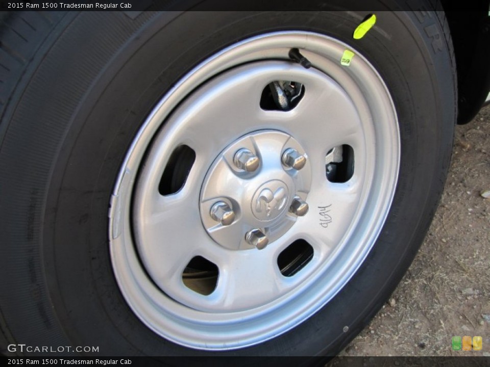 2015 Ram 1500 Tradesman Regular Cab Wheel and Tire Photo #99043767