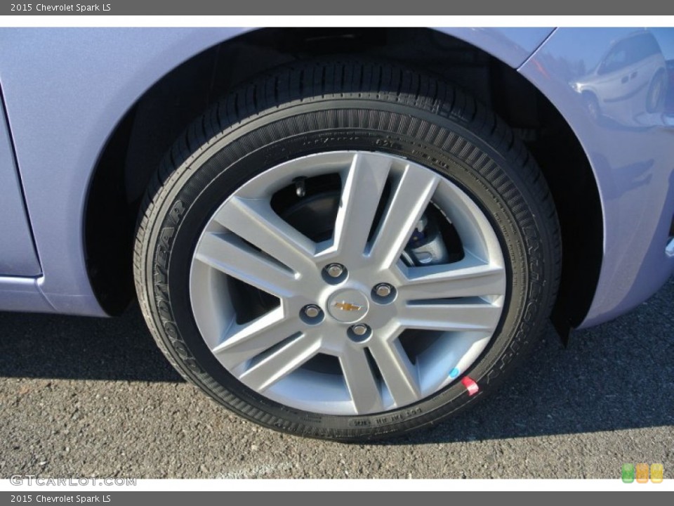 2015 Chevrolet Spark LS Wheel and Tire Photo #99043953