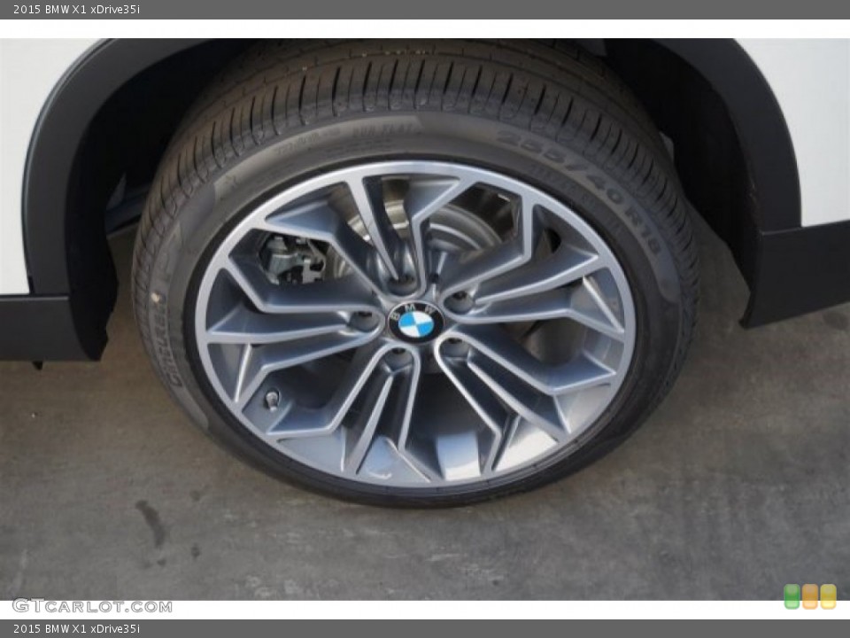 2015 BMW X1 xDrive35i Wheel and Tire Photo #99061317