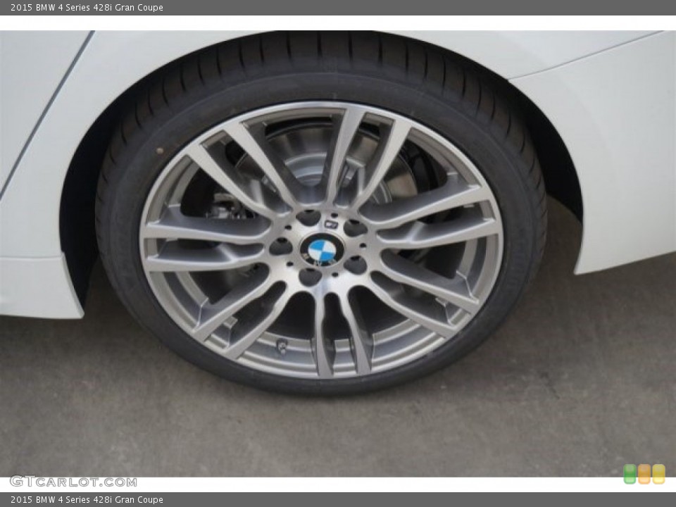 2015 BMW 4 Series 428i Gran Coupe Wheel and Tire Photo #99064872