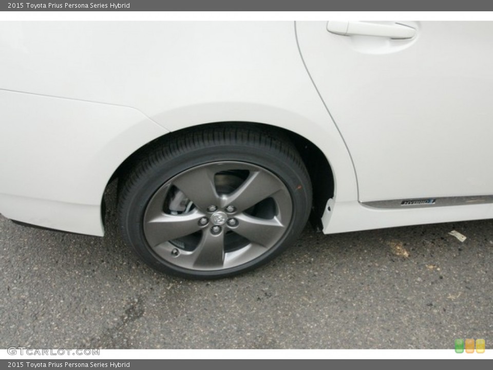 2015 Toyota Prius Persona Series Hybrid Wheel and Tire Photo #99067569