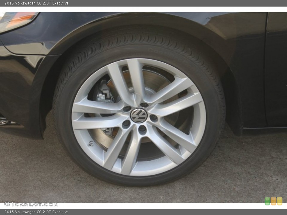 2015 Volkswagen CC 2.0T Executive Wheel and Tire Photo #99070350