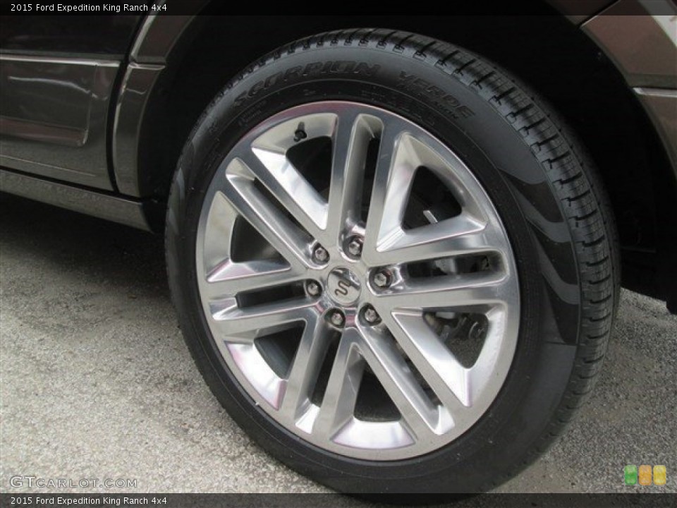 2015 Ford Expedition King Ranch 4x4 Wheel and Tire Photo #99074609