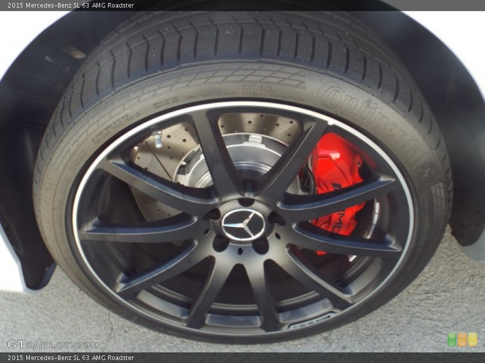 2015 Mercedes-Benz SL 63 AMG Roadster Wheel and Tire Photo #99075642