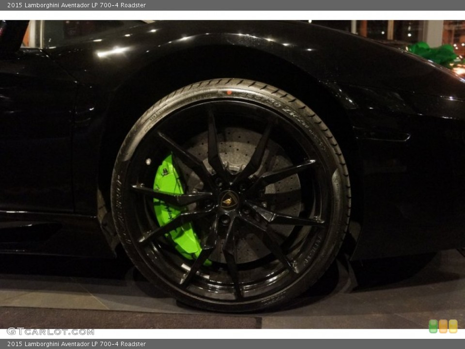 2015 Lamborghini Aventador LP 700-4 Roadster Wheel and Tire Photo #99082430