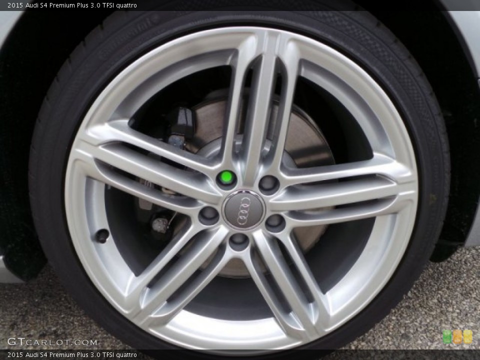 2015 Audi S4 Premium Plus 3.0 TFSI quattro Wheel and Tire Photo #99091257