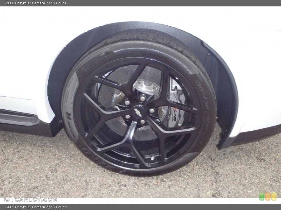 2014 Chevrolet Camaro Z/28 Coupe Wheel and Tire Photo #99099360