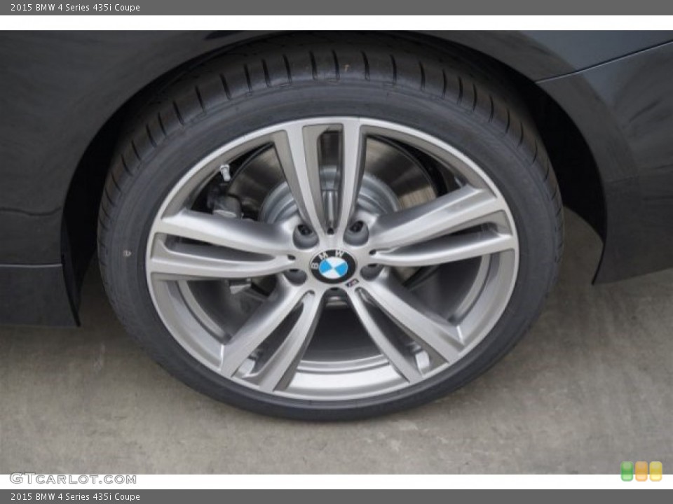 2015 BMW 4 Series 435i Coupe Wheel and Tire Photo #99104619