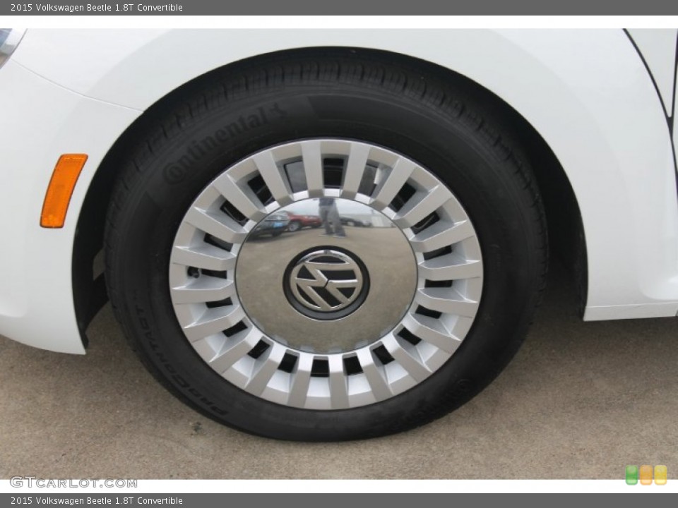 2015 Volkswagen Beetle 1.8T Convertible Wheel and Tire Photo #99110518