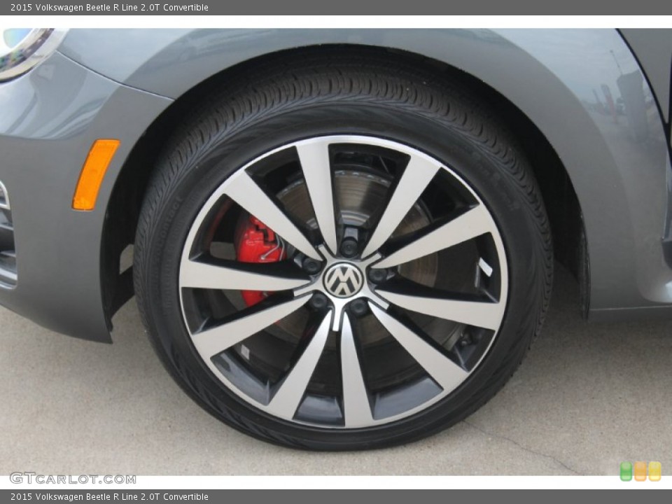 2015 Volkswagen Beetle R Line 2.0T Convertible Wheel and Tire Photo #99110911