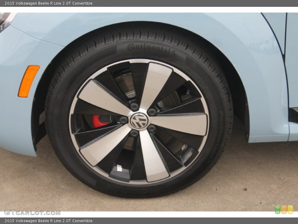 2015 Volkswagen Beetle R Line 2.0T Convertible Wheel and Tire Photo #99111304