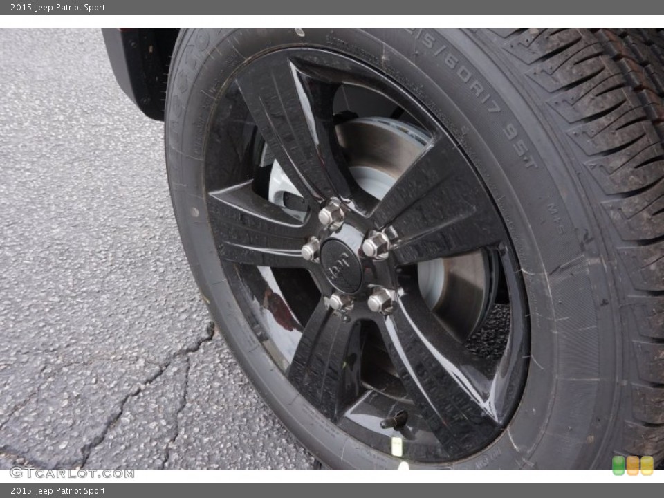 2015 Jeep Patriot Sport Wheel and Tire Photo #99132622