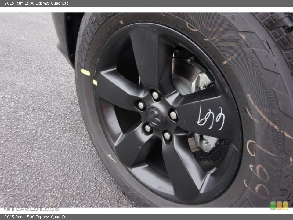 2015 Ram 1500 Express Quad Cab Wheel and Tire Photo #99133318