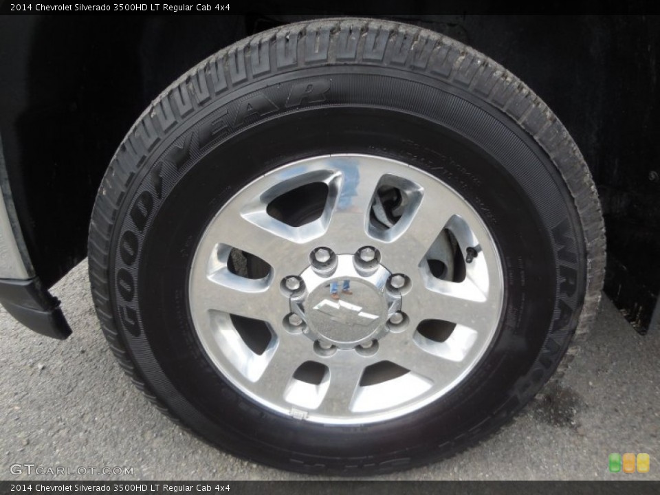 2014 Chevrolet Silverado 3500HD LT Regular Cab 4x4 Wheel and Tire Photo #99151549